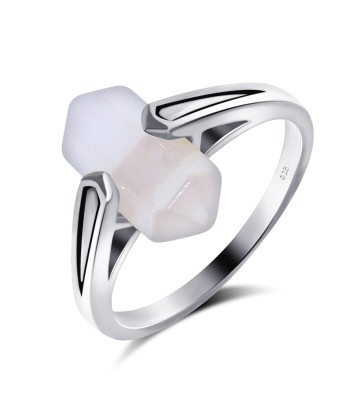 Rose Quartz Silver Rings NSR-2211